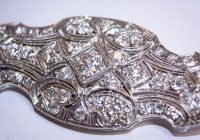 Art Deco Diamond Estate Brooch