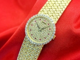 Piaget-18k-yellow-gold-ladies-watch-with-diamonds-and-rubies
