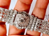 Platinum-and-diamond-antique-art-deco-bracelet